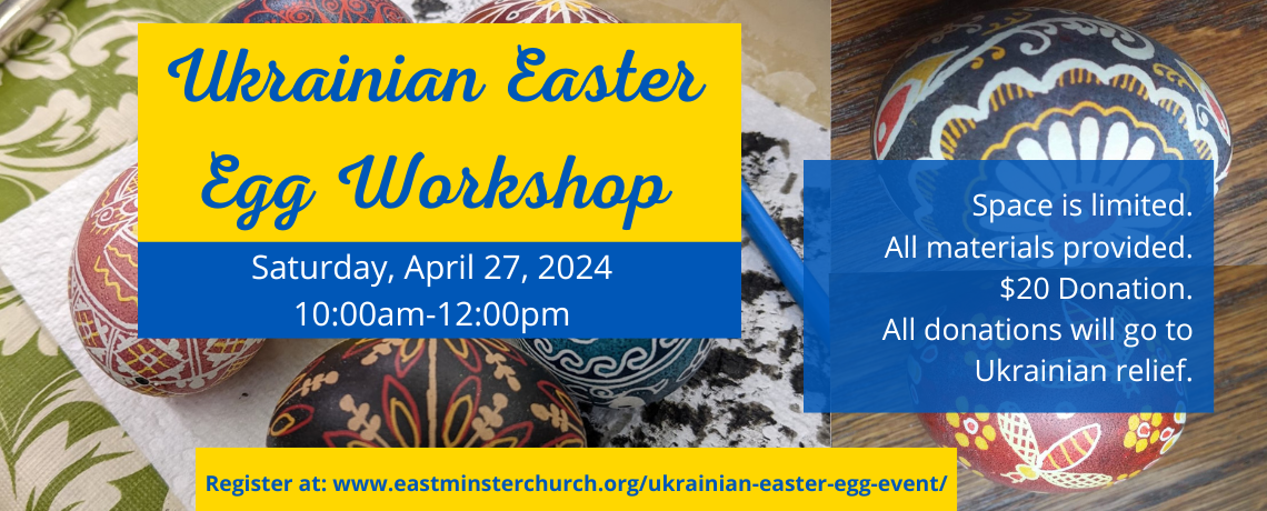 Ukrainian Easter Egg Workshop